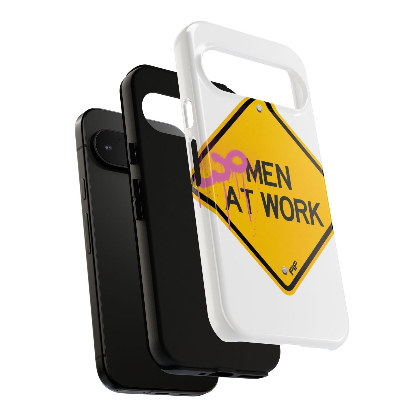 Women at Work Tough Phone Case