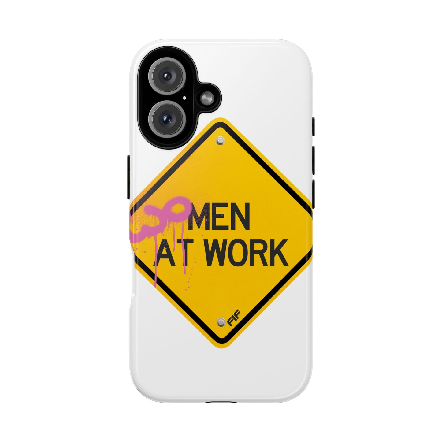 Women at Work Tough Phone Case