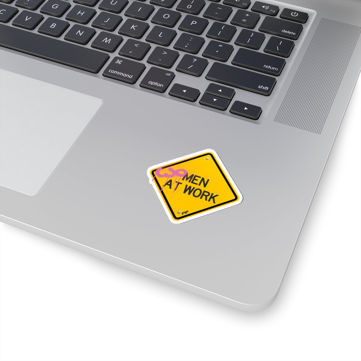 Women at Work Kiss-Cut Sticker