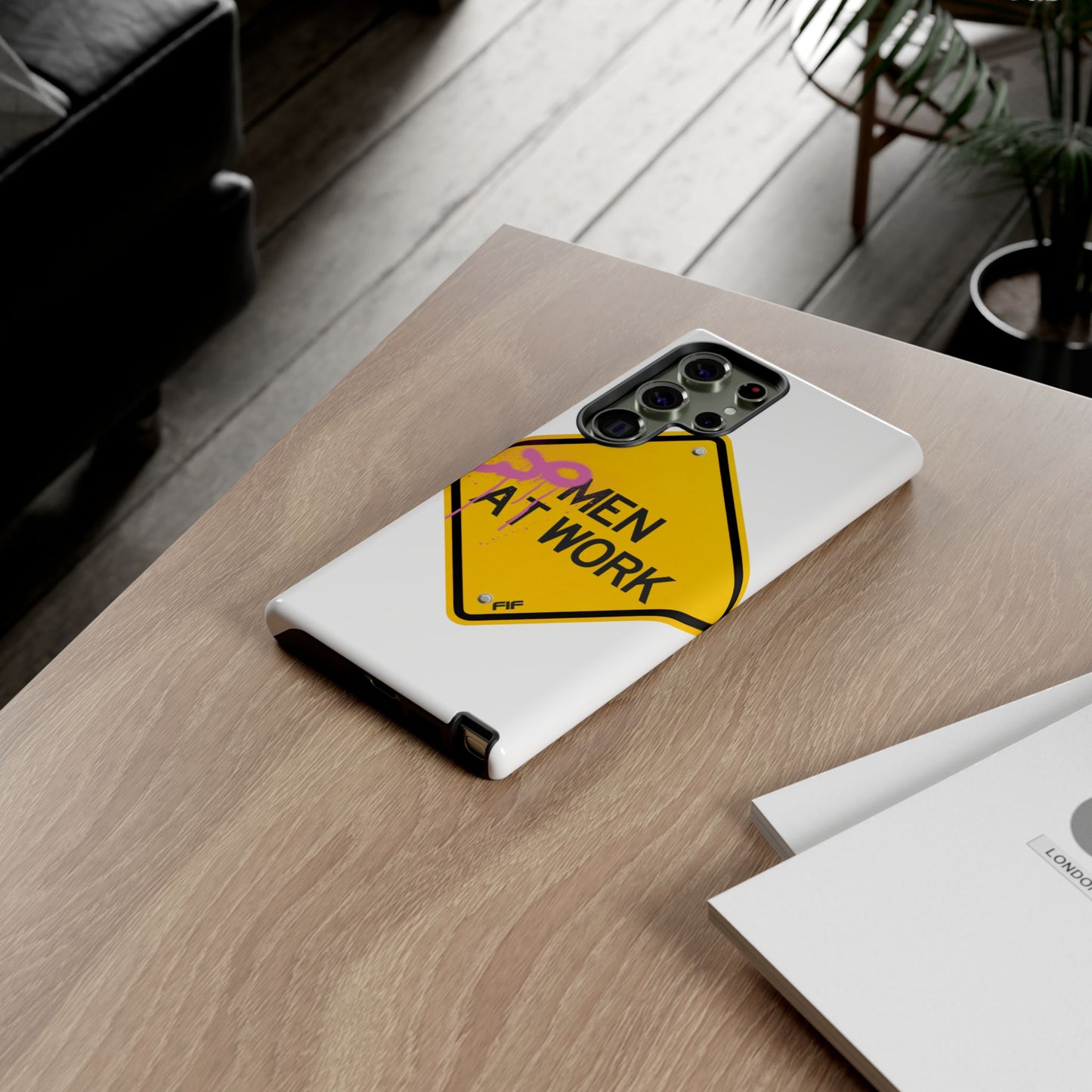 Women at Work Tough Phone Case