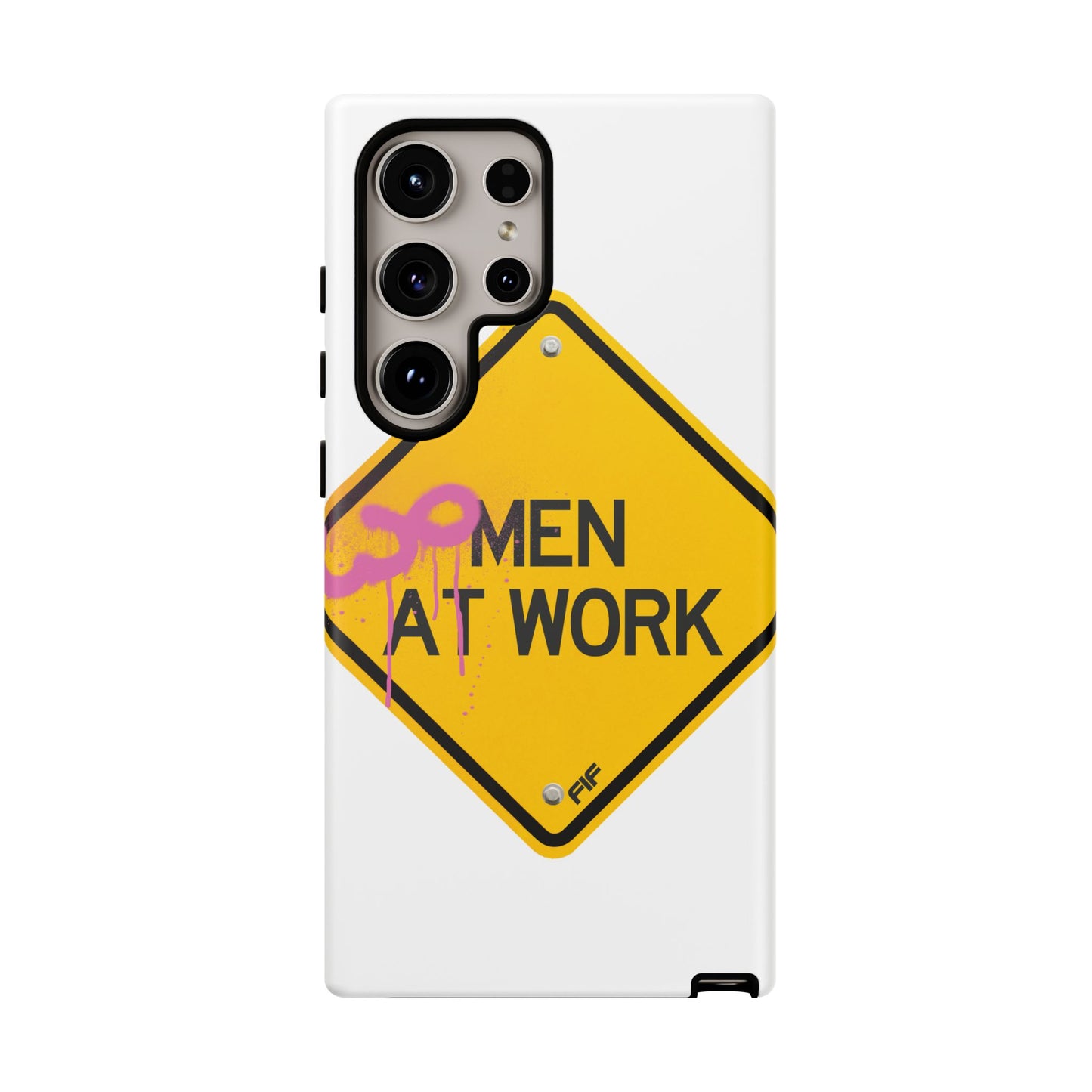 Women at Work Tough Phone Case