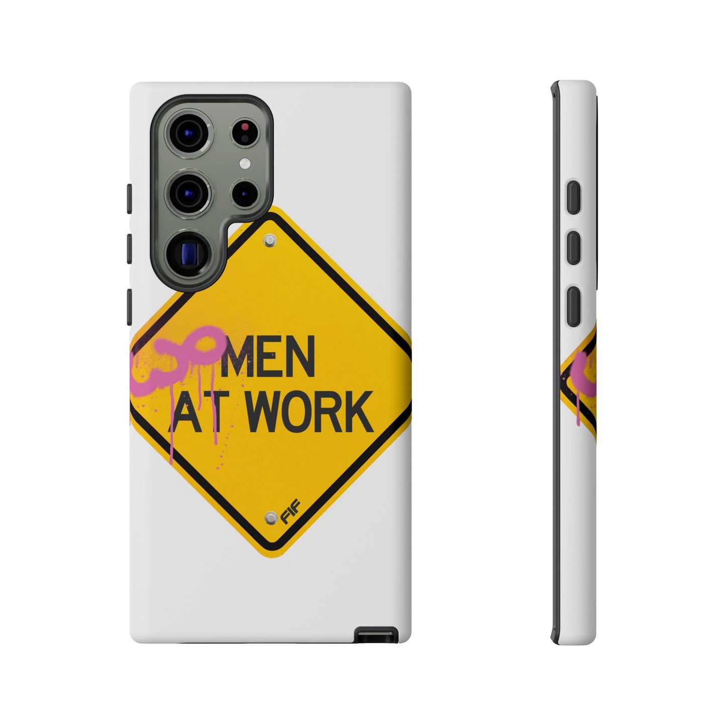 Women at Work Tough Phone Case