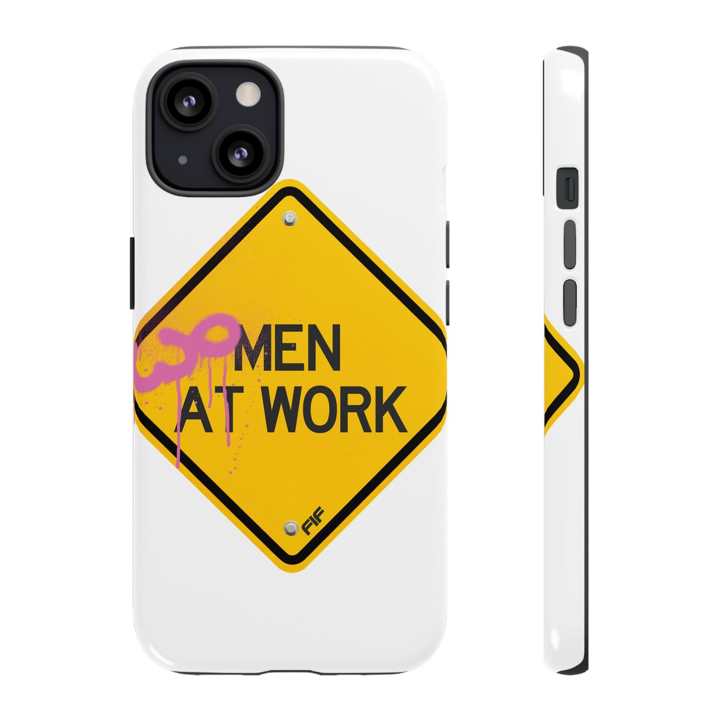 Women at Work Tough Phone Case