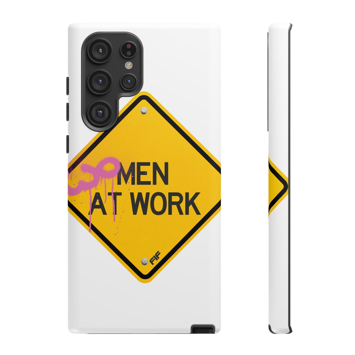 Women at Work Tough Phone Case