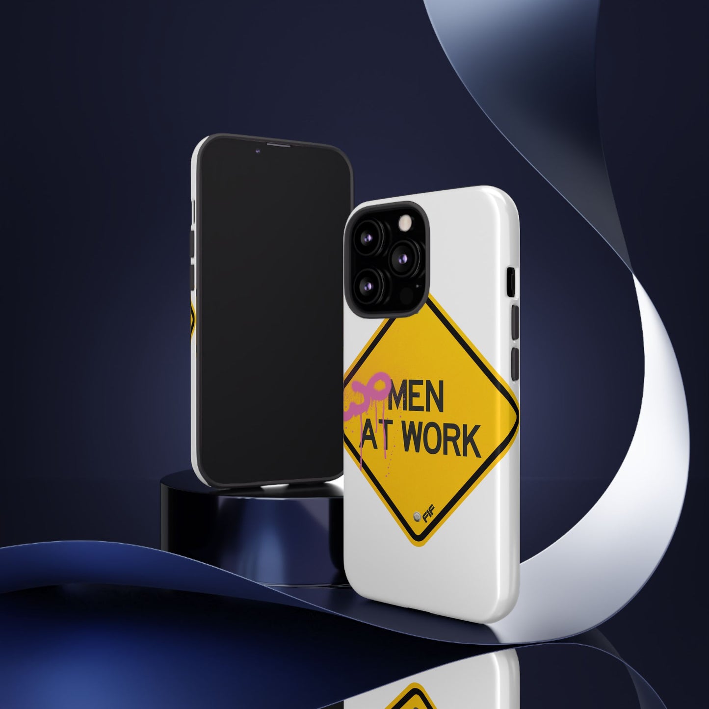 Women at Work Tough Phone Case