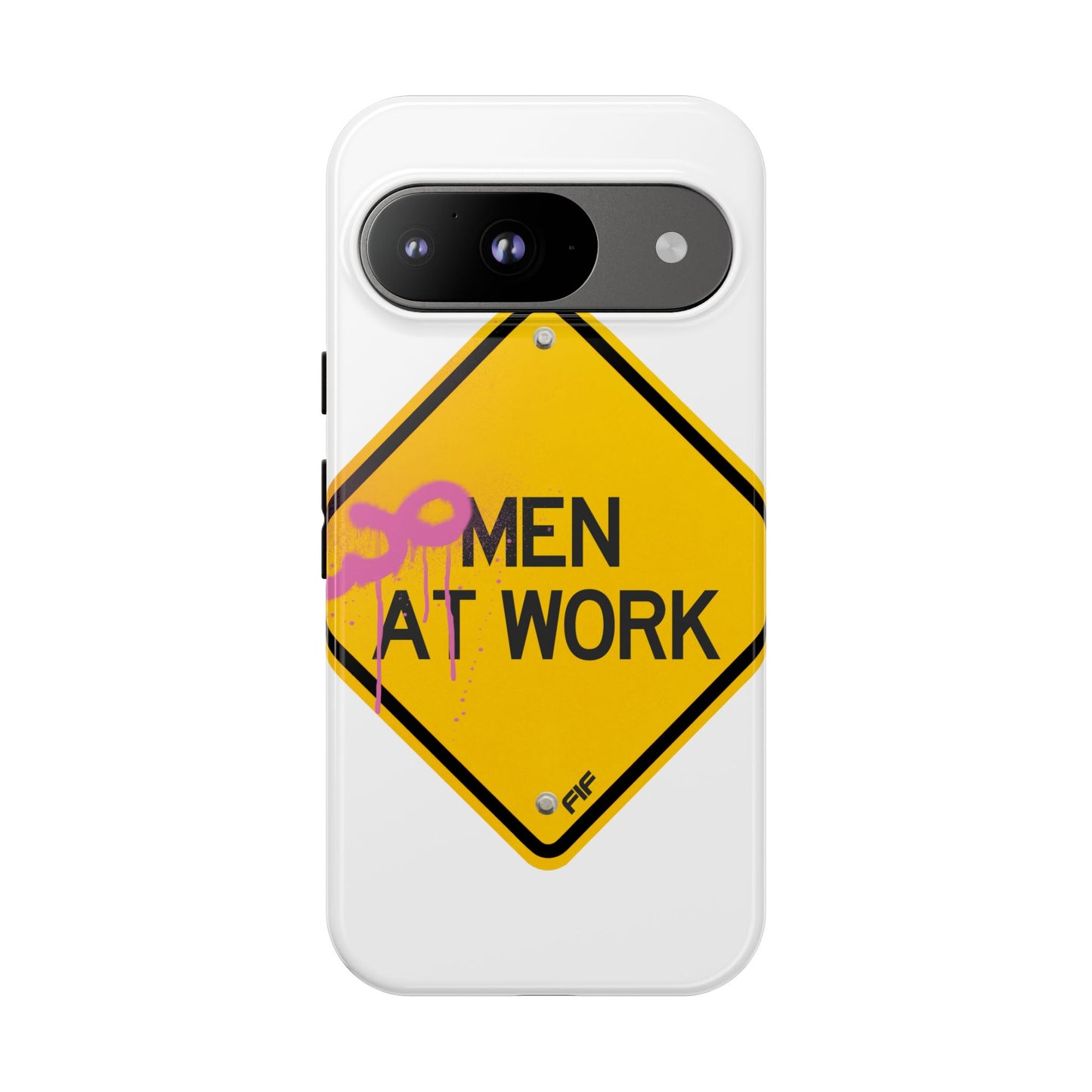 Women at Work Tough Phone Case