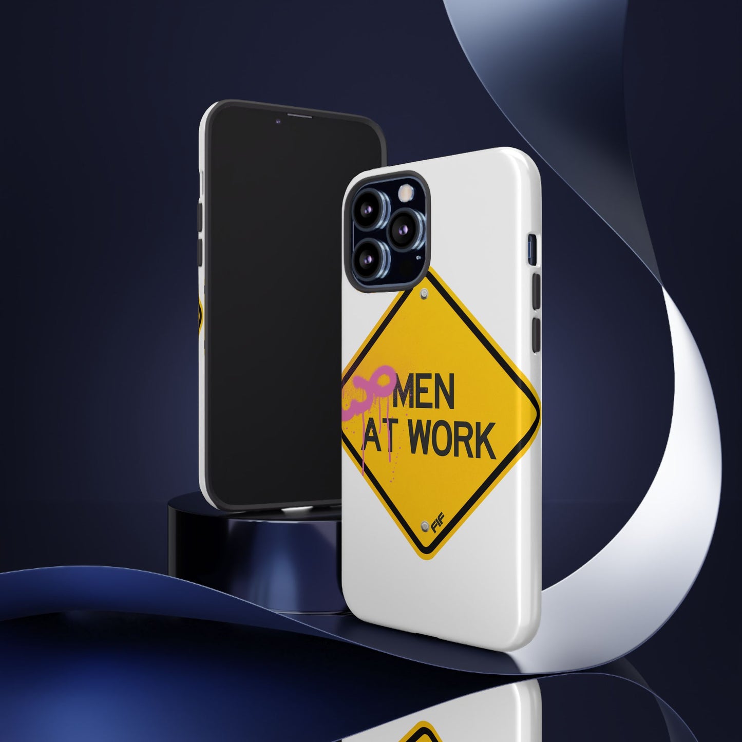 Women at Work Tough Phone Case
