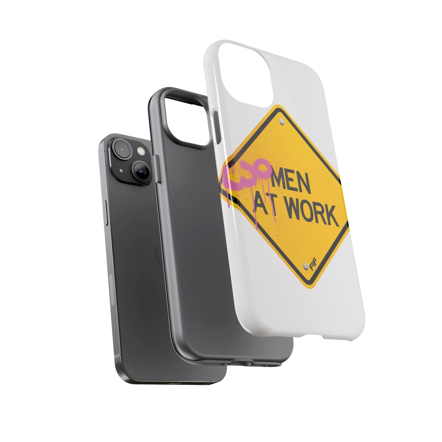 Women at Work Tough Phone Case