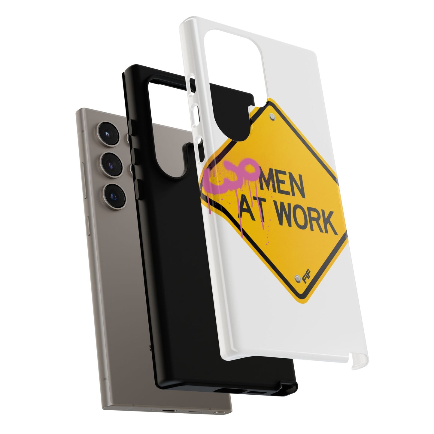 Women at Work Tough Phone Case