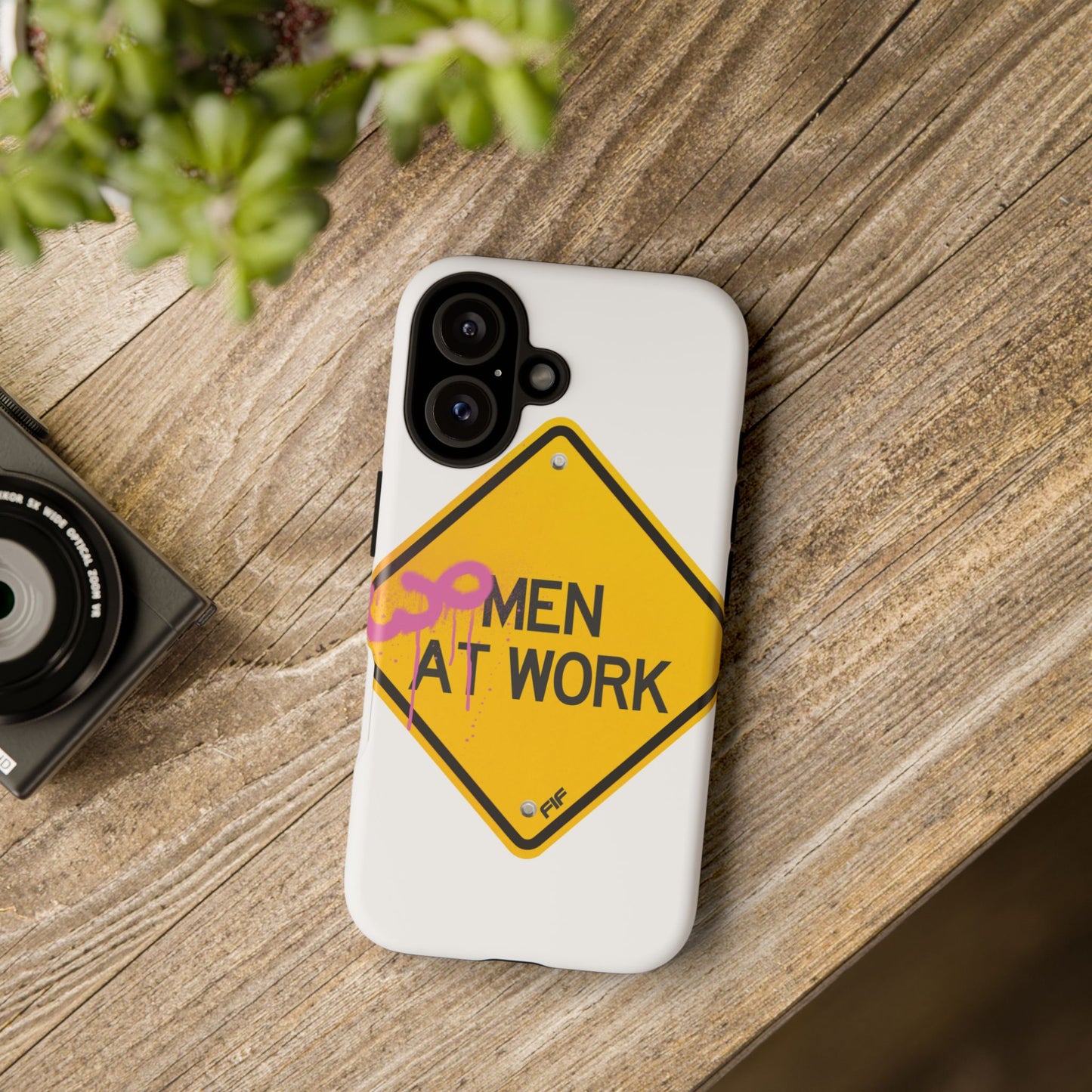 Women at Work Tough Phone Case
