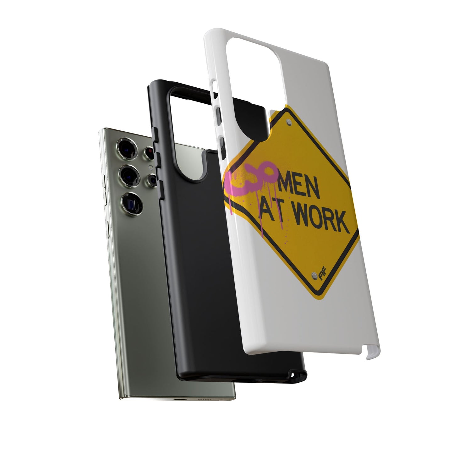 Women at Work Tough Phone Case
