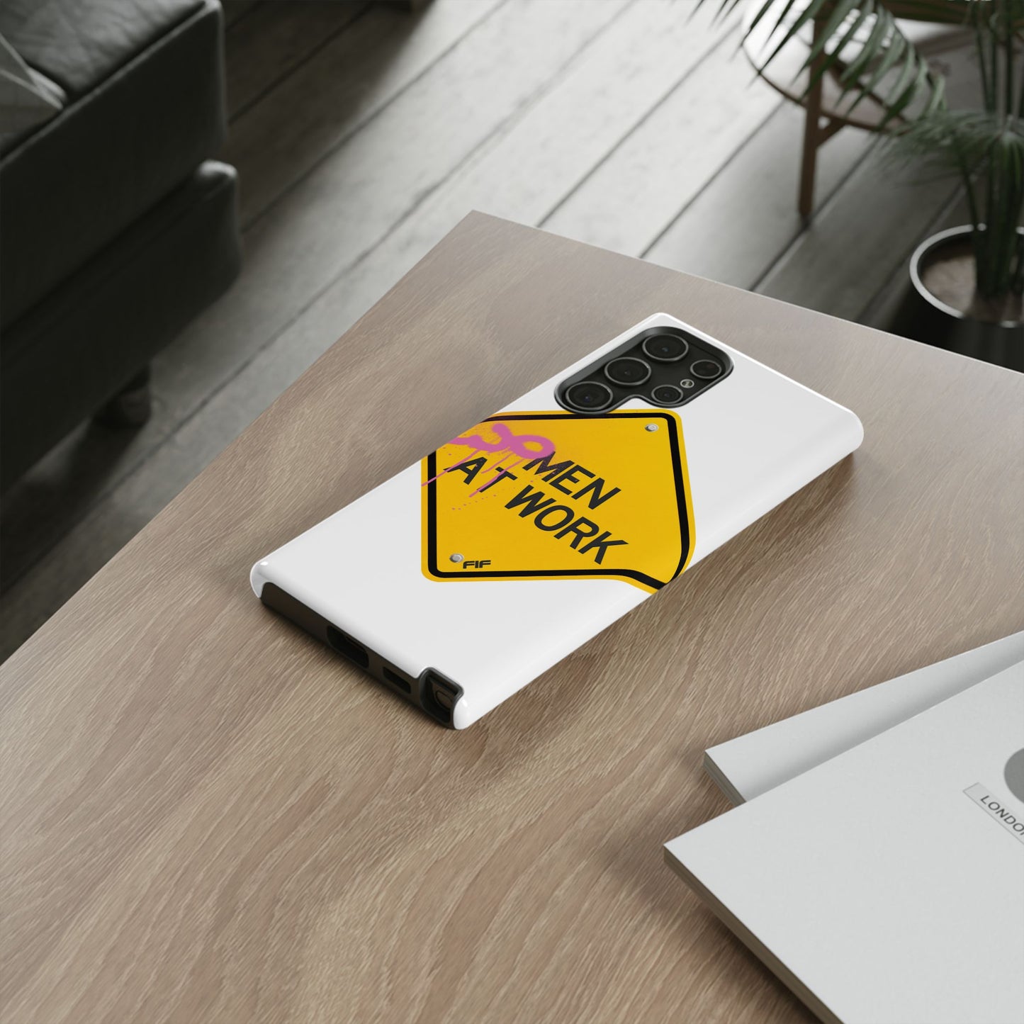 Women at Work Tough Phone Case