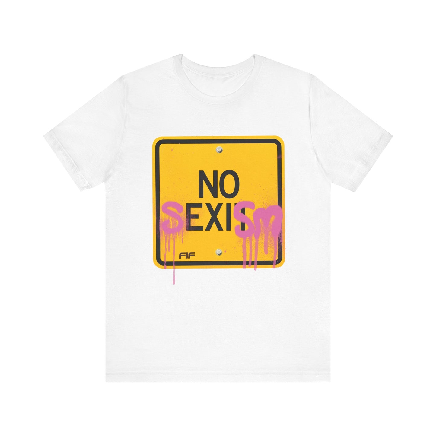 No Sexism Unisex Tee - White