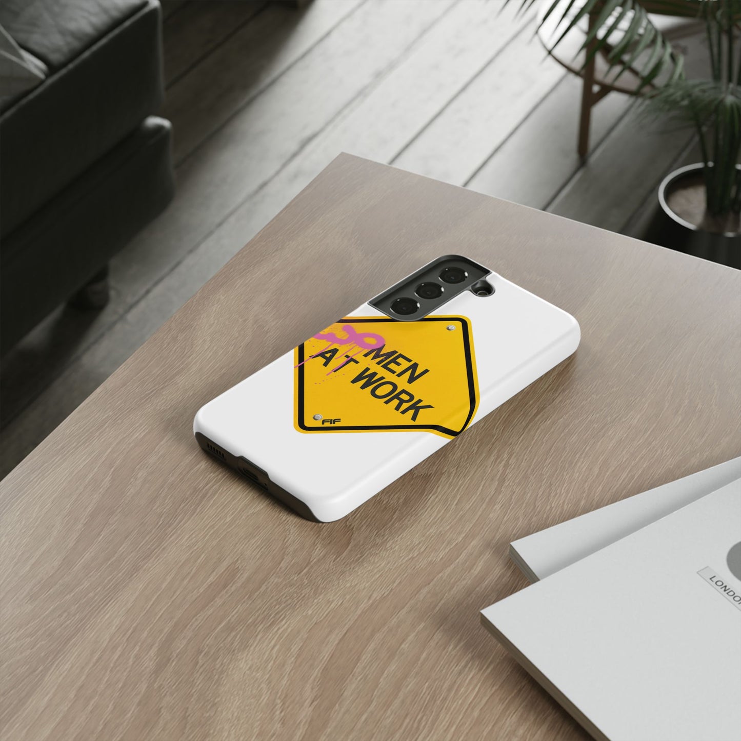 Women at Work Tough Phone Case