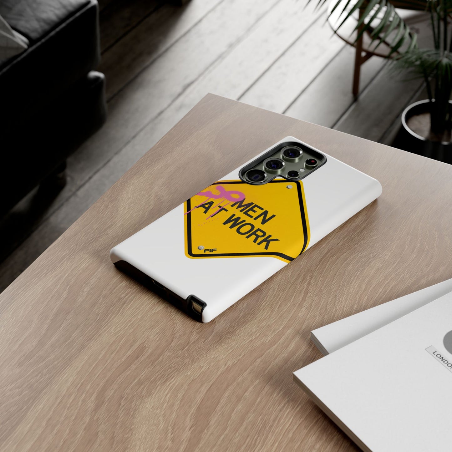 Women at Work Tough Phone Case