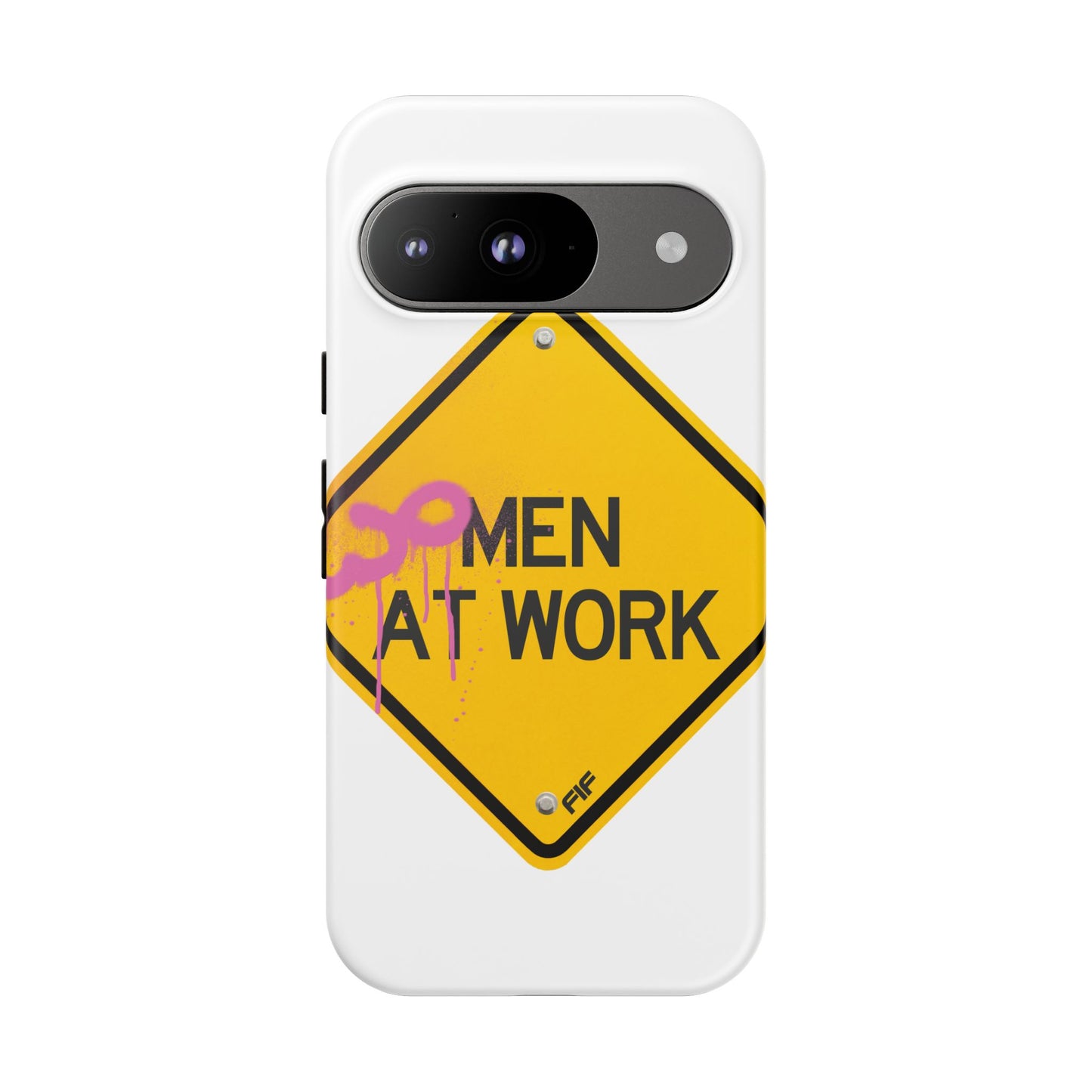 Women at Work Tough Phone Case