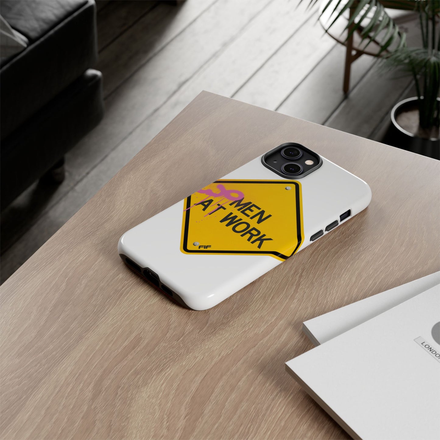 Women at Work Tough Phone Case