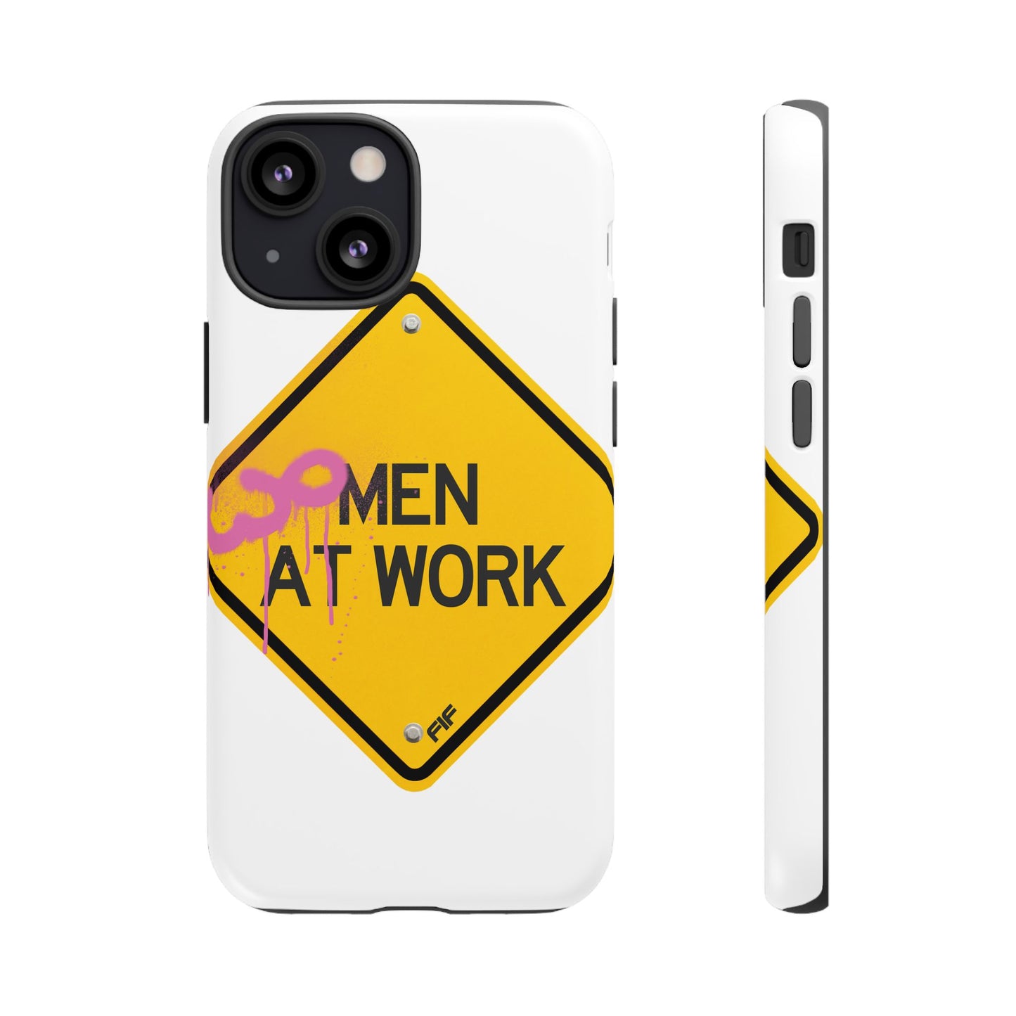 Women at Work Tough Phone Case