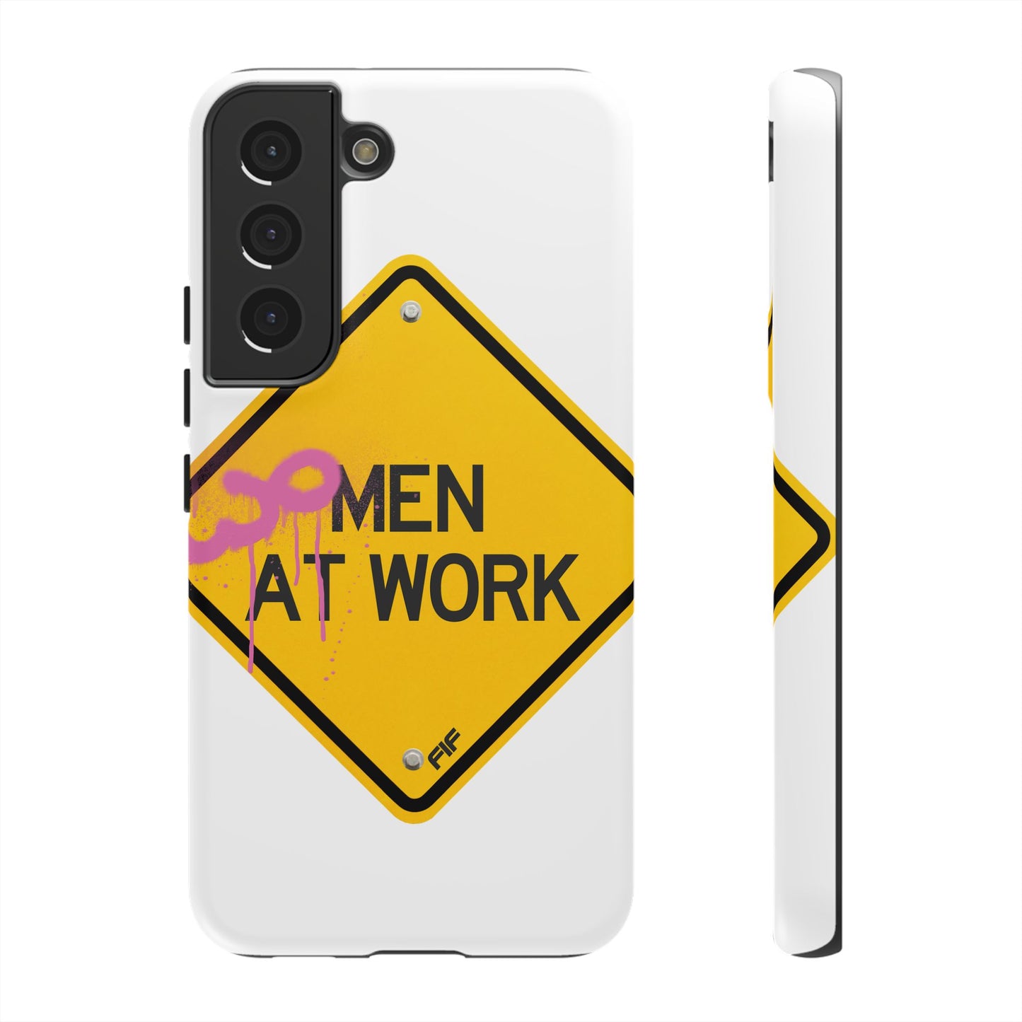Women at Work Tough Phone Case