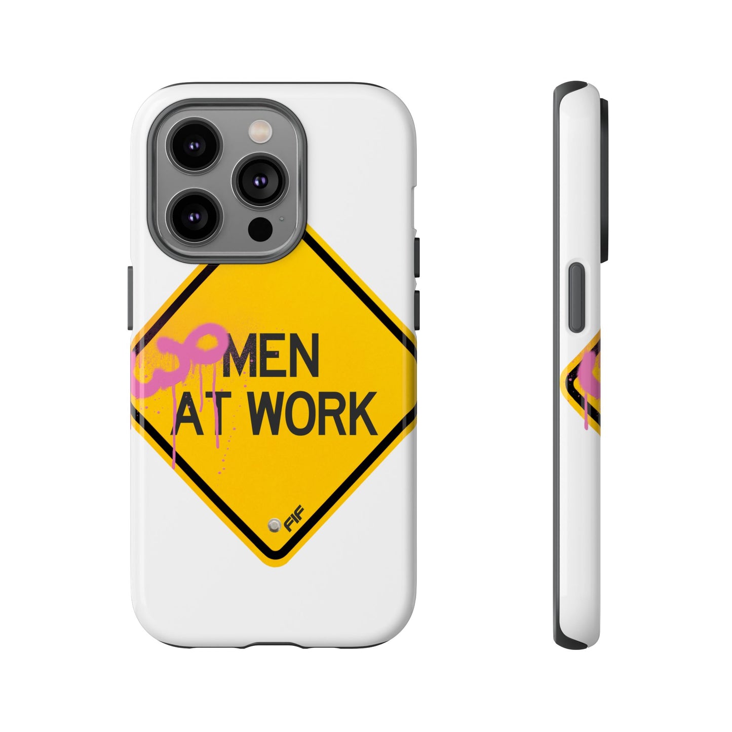 Women at Work Tough Phone Case