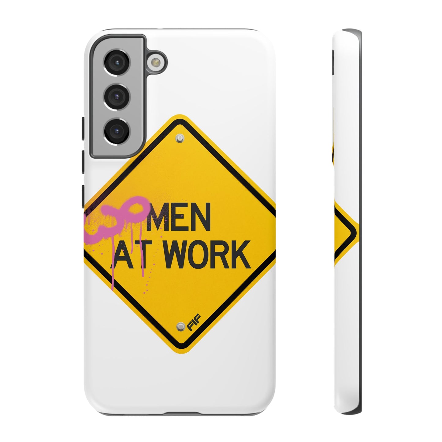 Women at Work Tough Phone Case