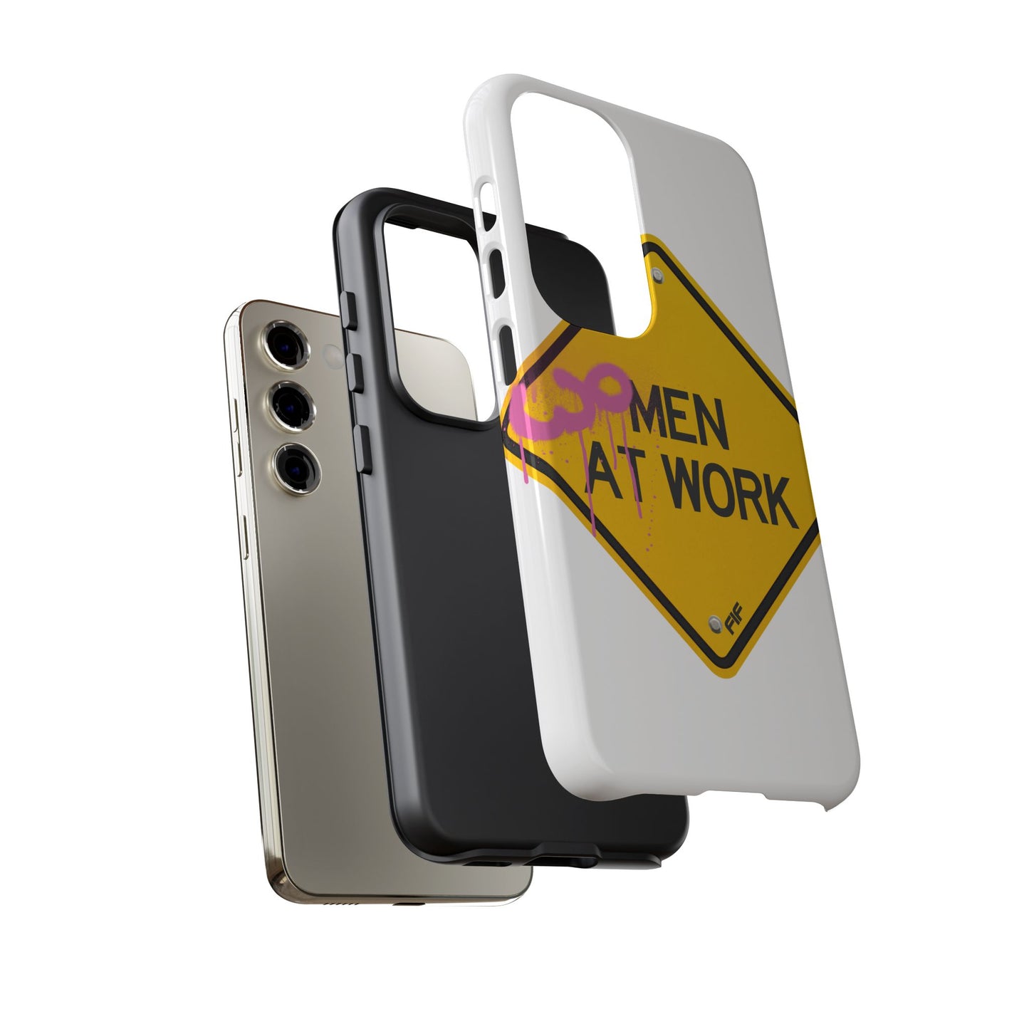 Women at Work Tough Phone Case