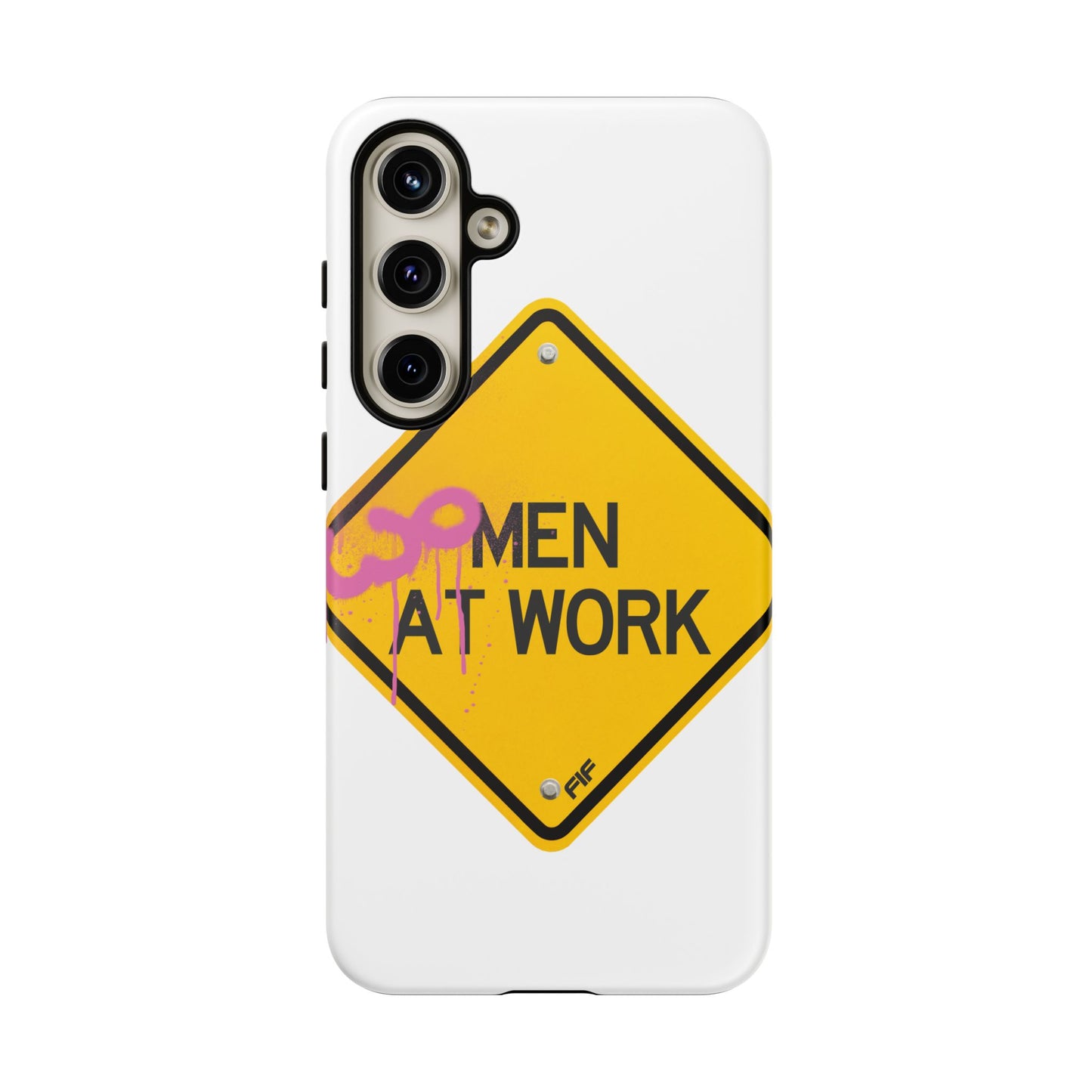 Women at Work Tough Phone Case