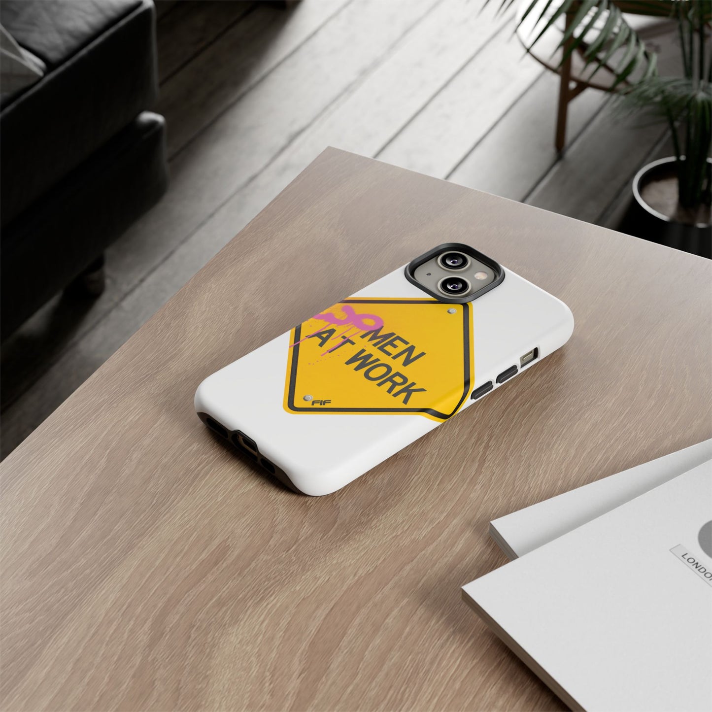 Women at Work Tough Phone Case
