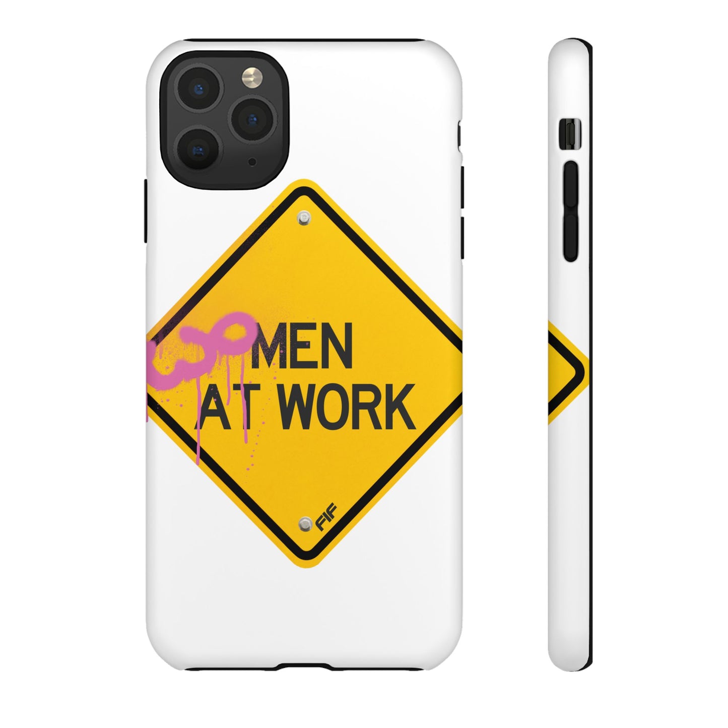 Women at Work Tough Phone Case
