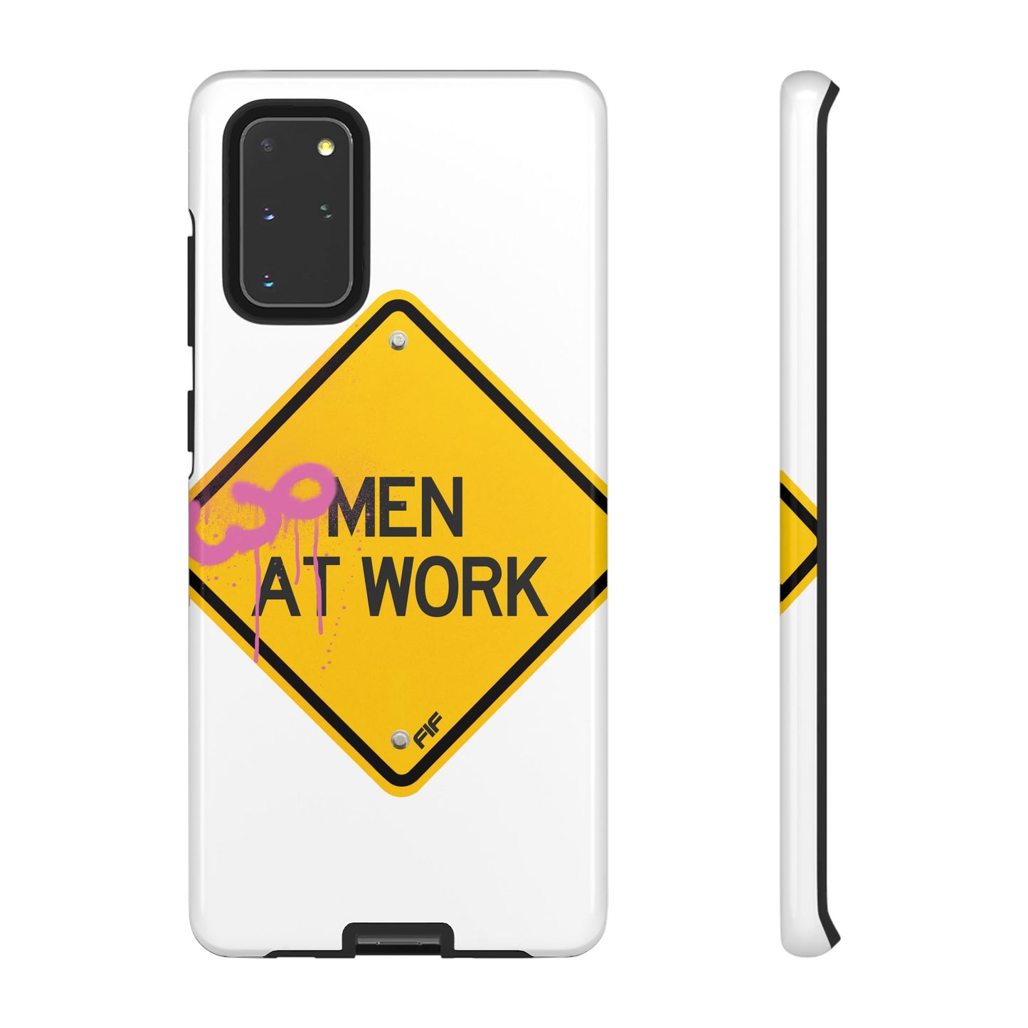 Women at Work Tough Phone Case