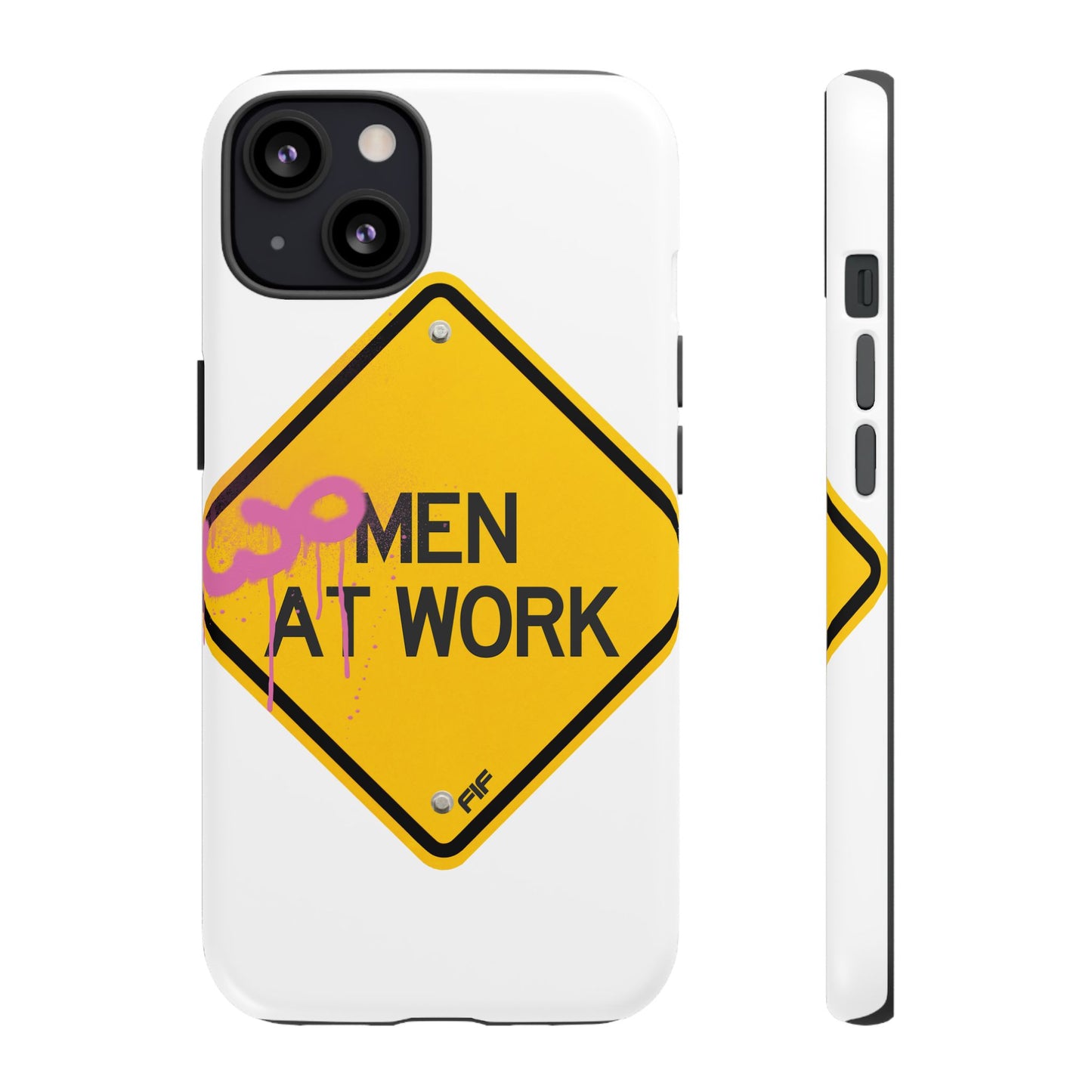 Women at Work Tough Phone Case