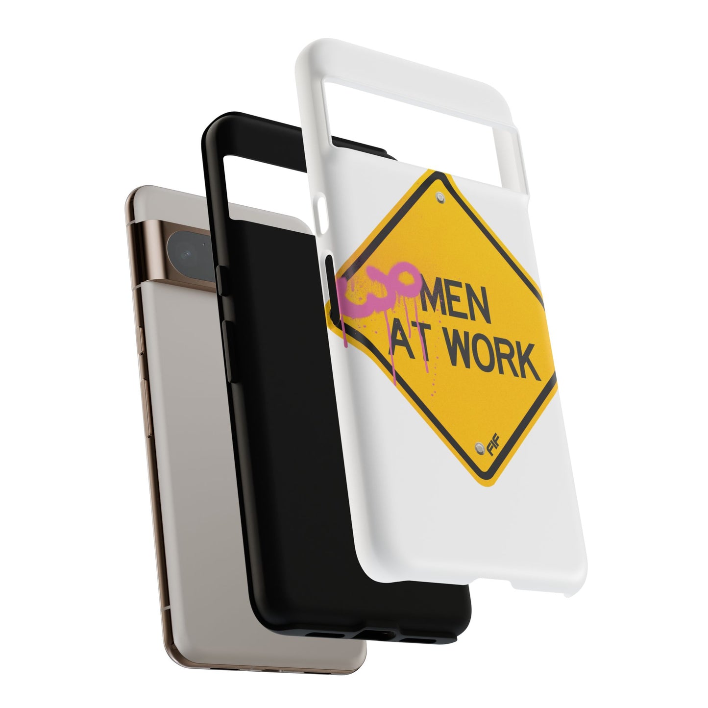 Women at Work Tough Phone Case