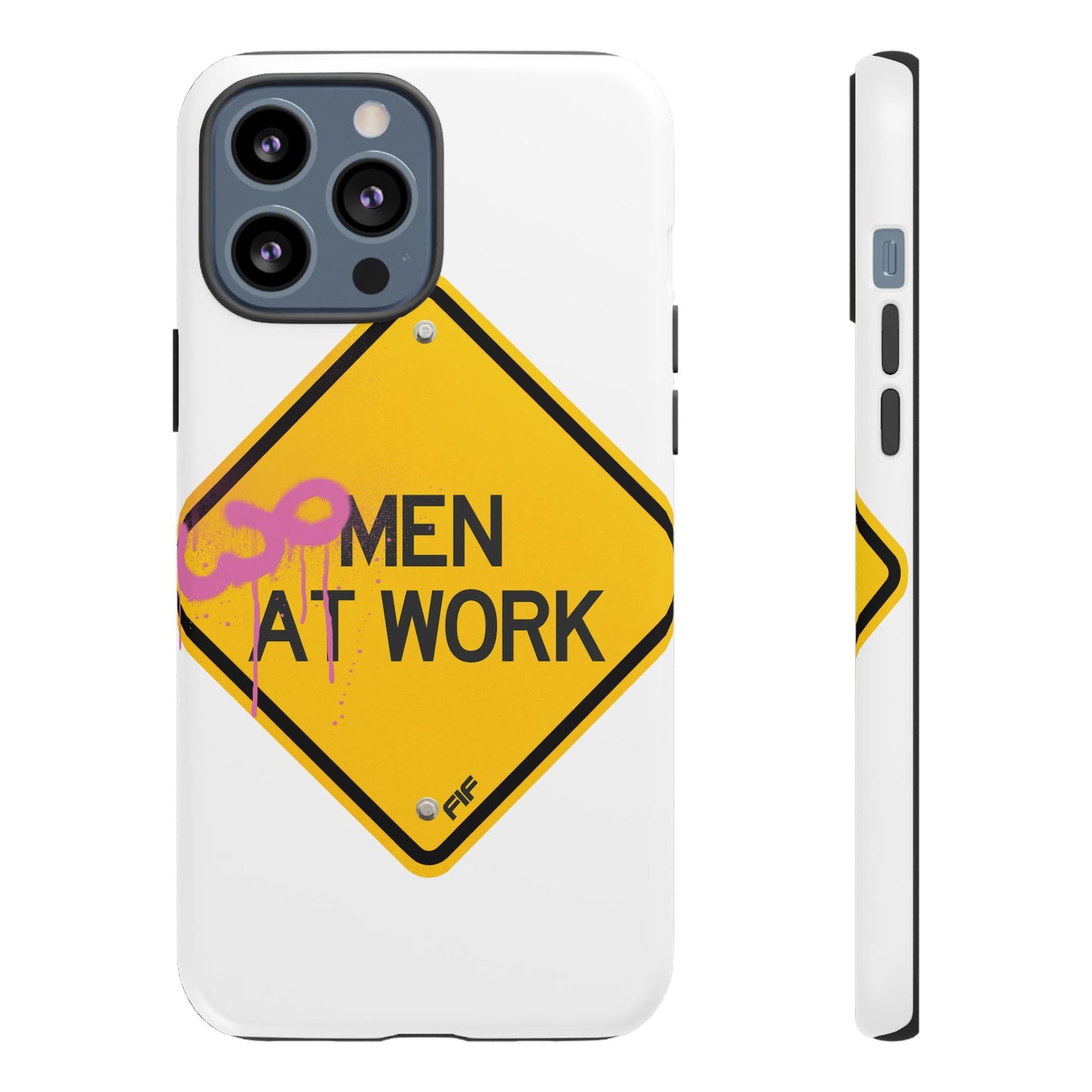Women at Work Tough Phone Case