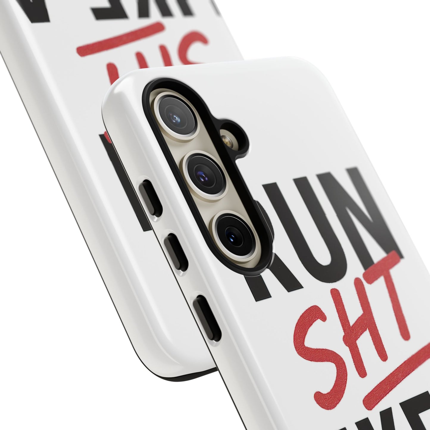 Run Sh*t Like A Girl Tough Phone Case