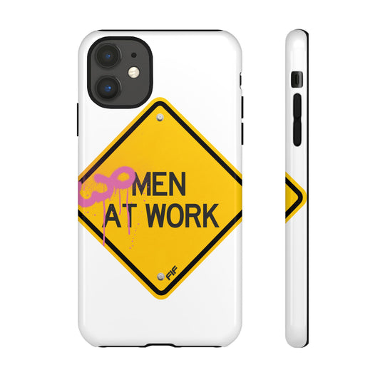 Women at Work Tough Phone Case