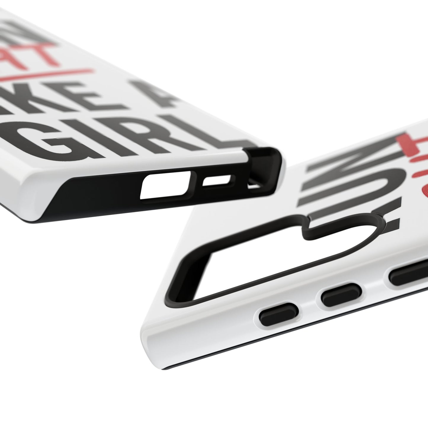 Run Sh*t Like A Girl Tough Phone Case