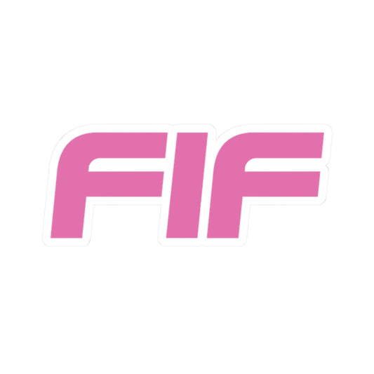 FIF Kiss-Cut Sticker