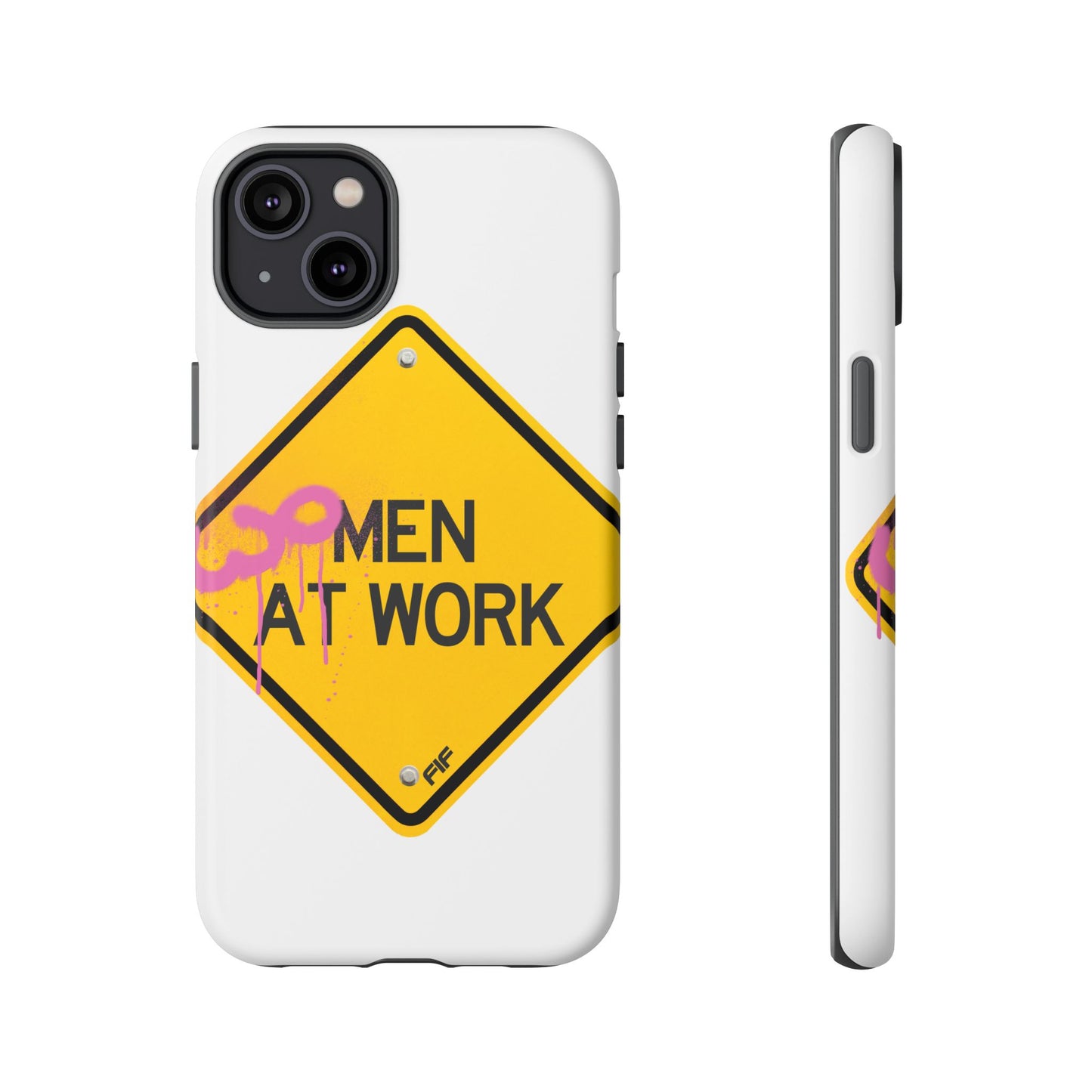 Women at Work Tough Phone Case