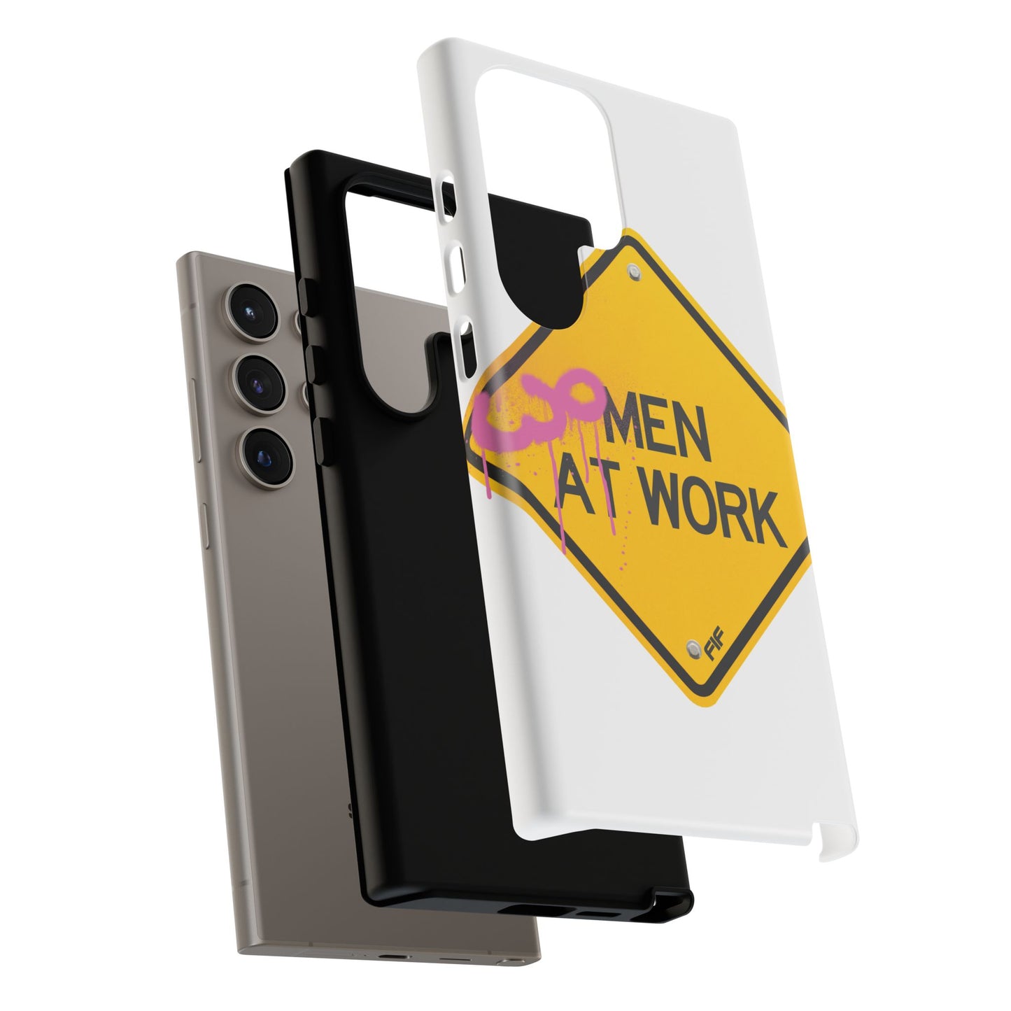 Women at Work Tough Phone Case