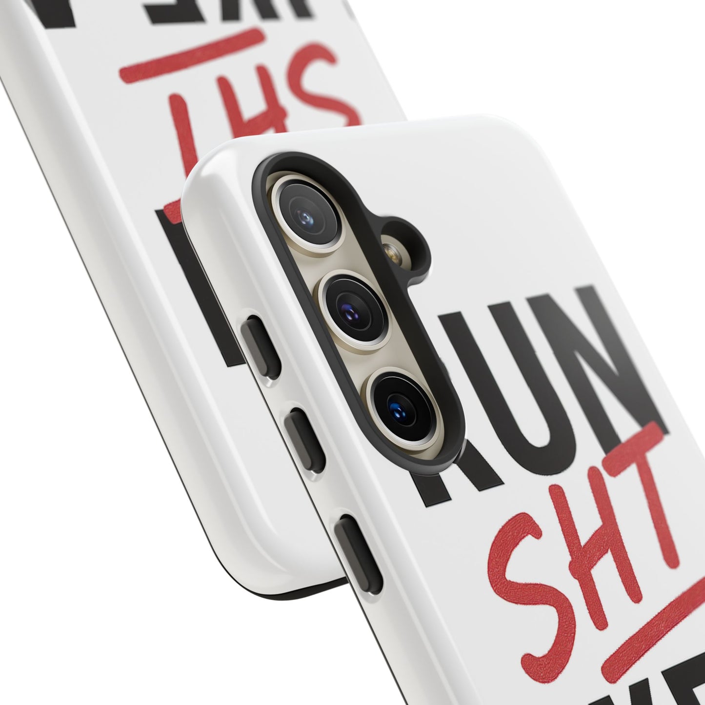 Run Sh*t Like A Girl Tough Phone Case
