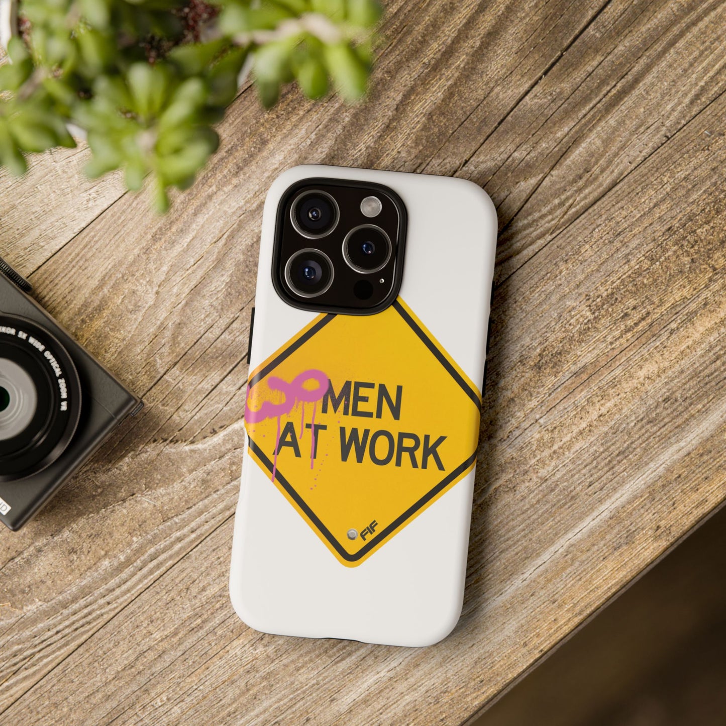 Women at Work Tough Phone Case