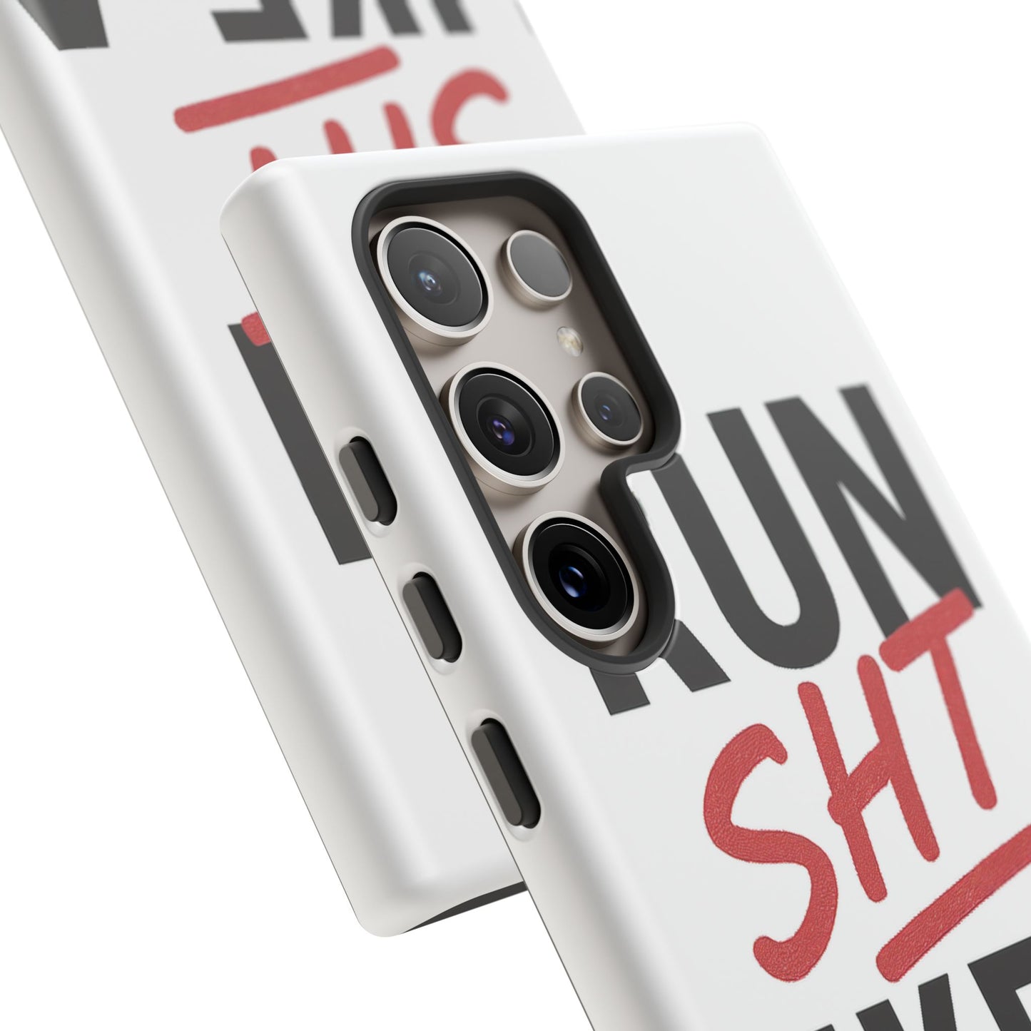 Run Sh*t Like A Girl Tough Phone Case