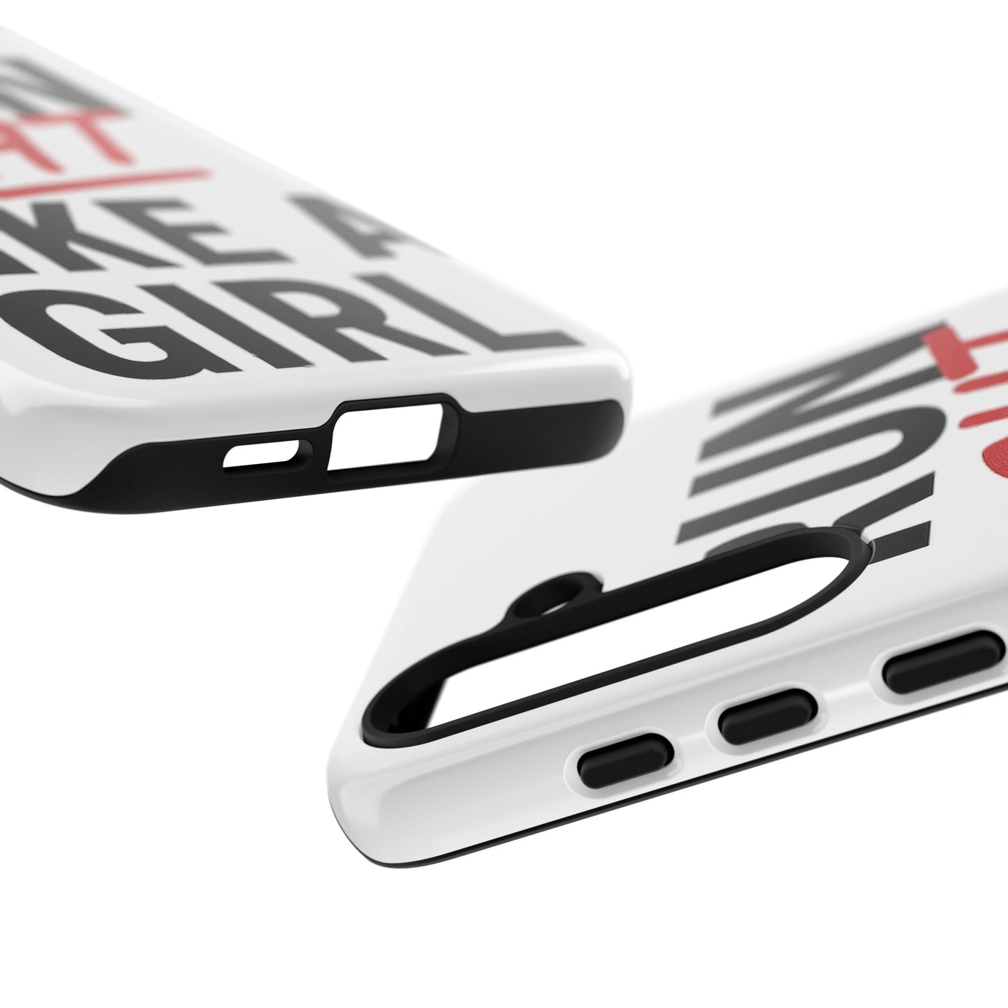 Run Sh*t Like A Girl Tough Phone Case