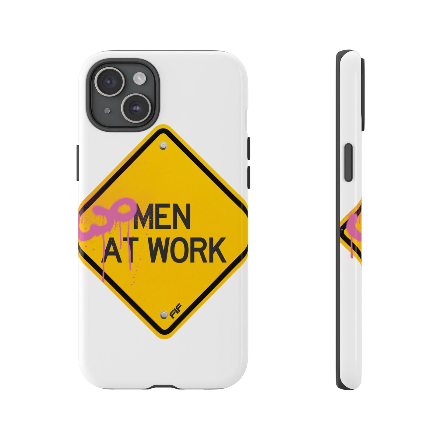 Women at Work Tough Phone Case