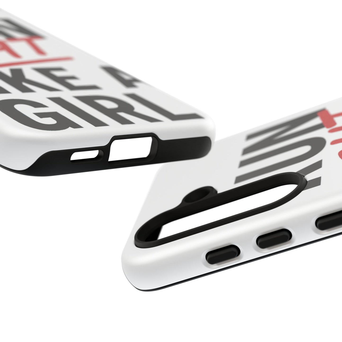 Run Sh*t Like A Girl Tough Phone Case