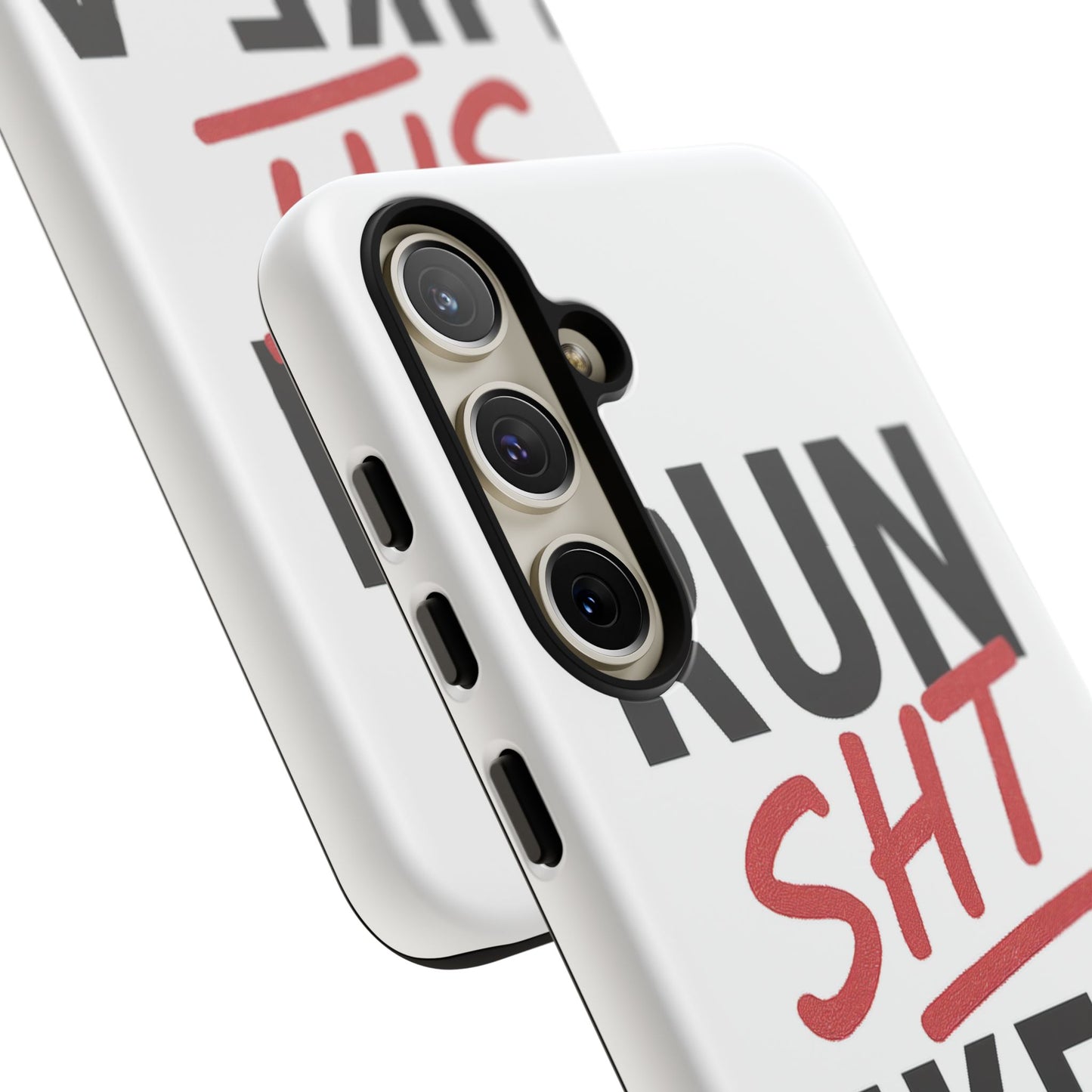 Run Sh*t Like A Girl Tough Phone Case