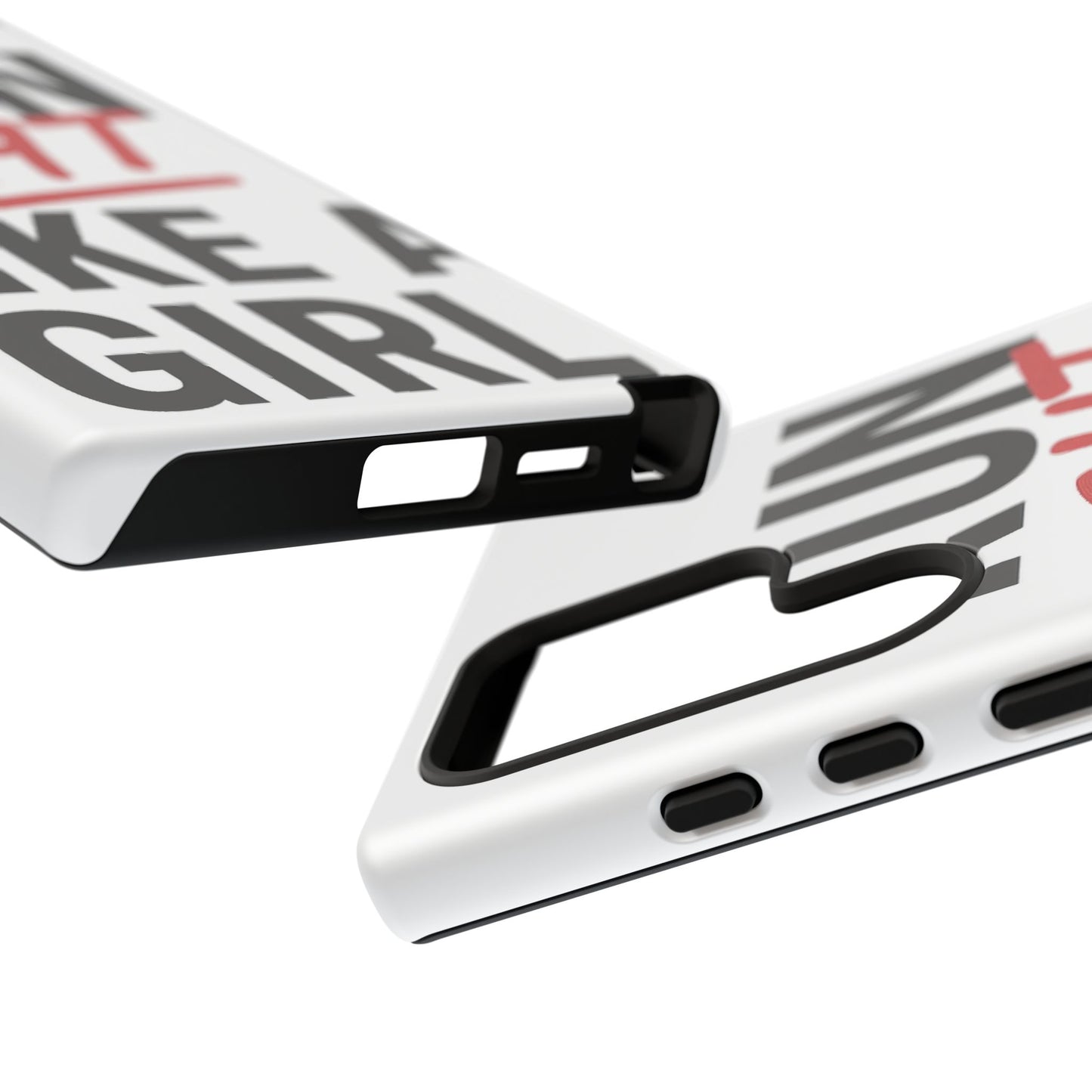 Run Sh*t Like A Girl Tough Phone Case
