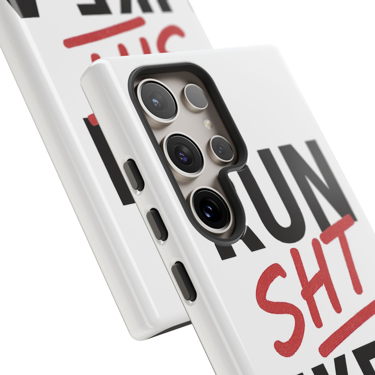 Run Sh*t Like A Girl Tough Phone Case