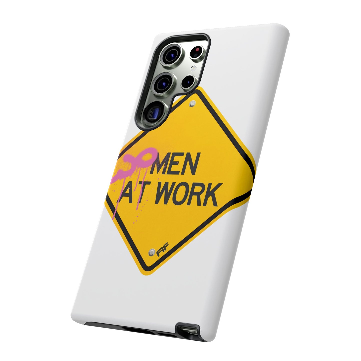 Women at Work Tough Phone Case